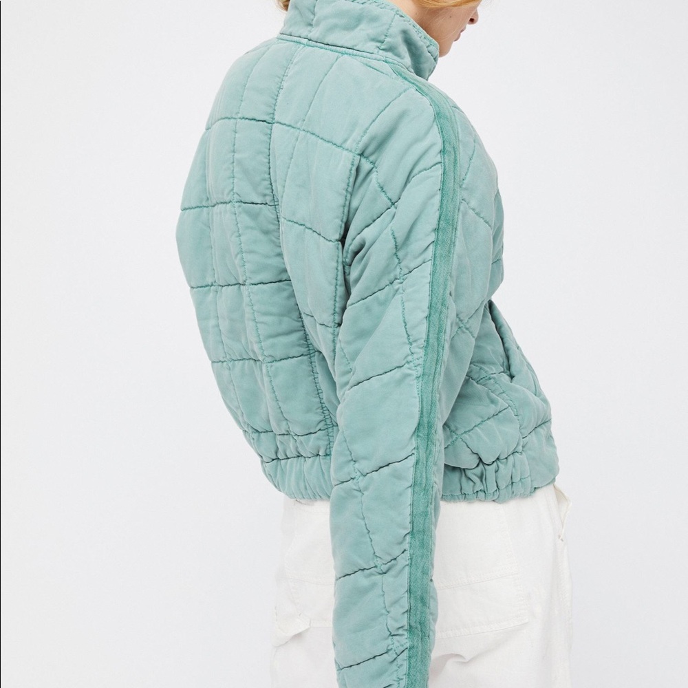 Free People Dolman Quilted Knit Jacket